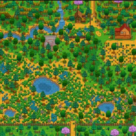 Stardew Valley Player Shows Off Impressive Forest Farm Layout