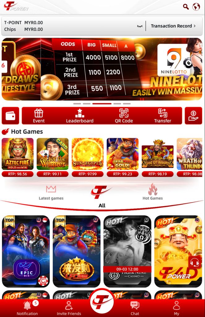 Tpower casino